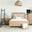 Arini Rattan California King Panel Bed In Sand Wash and Natural