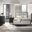 Arini Upholstered Bedroom Set In Black and Grey