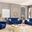 Armada Air Upholstered Convertible Sofabed with Storage In Blue AIR-SB-104