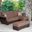 Armada Air Upholstered Ottoman with Storage In Dark Brown