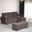 Armada Air Upholstered Ottoman with Storage In Walnut