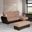 Armada Air Upholstered Ottoman with Storage In Tan And Brown