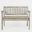 Artisan'S Craft 42 Inch Storage Bench In Washed Grey