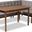 Arvid Mid-Century Modern Gray Fabric Upholstered 3-Piece Wood Dining Nook Set