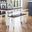 Asbury Park 4 Piece Dining Room Set with Bench In White