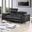 Ascona Power Loveseat In Black
