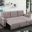 Ashlyn Light Gray Reversible Sleeper Sectional Sofa With Storage Chaise