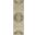 Astra Machine Washable 2' x 6' Mid-Century Modern Indoor Rug In Ivory