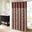 Aubrey Jacquard Shower Curtain In Burgundy