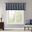 Aubrey Jacquard Window Valance In Navy