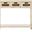 Autumn Vintage Cream 3-Drawer Console