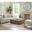 Avaline Occasional Table Set In Skylark
