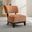 Aveni Accent Chair In Rustic Orange