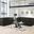Aversa Living Room Set In Black