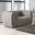 Aversa Loveseat In Charcoal Gray