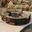 Avion 7 Piece Curve Sectional Set In Heather Beige and Black