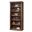 Avondale 8 Feet Tall Wood Bookcase In Brown