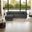 Axis 4 Piece Sectional Sterling Titanium Frame In Charcoal