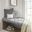 Azza Polyester Chenille Cushion In Grey
