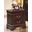 Crown Mark Furniture Louis Philip Nightstand in Dark Cherry