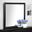 Crown Mark Furniture Louis Philip Dresser Mirror in Black