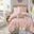 Bailey Diamond Pucker Woven Comforter Set In Pink