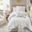 Bailey Diamond Pucker Woven Comforter Set In White