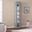 Balterley Tall Curio With Glass Door In Gray