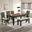 Bardstown Dining Set In Wheat Charcoal