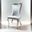 Basilicata Side Chair Set of 2 In Gray