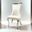 Basilicata Side Chair Set of 2 In White