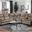 Bastrop Brown 3 Piece Sectional