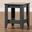 Baxton Studio Audra Modern and Contemporary Grey Finished Wood Living Room End Table
