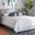 Baxton Studio Benjen Modern And Contemporary Glam Grey Velvet Fabric Upholstered Queen Size Panel Bed