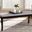 Baxton Studio Cornelie Modern and Contemporary Transitional Grey Fabric Upholstered and Dark Brown Finished Wood Dining Bench