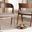 Baxton Studio Danton Mid-Century Modern Beige Fabric Upholstered and Walnut Brown Finished Wood 2-Piece Dining Chair Set