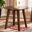 Baxton Studio Ela Modern and Contemporary Walnut Brown Finished 35-Inch-Wide Round Wood Dining Table