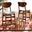 Baxton Studio Katya Mid-Century Modern Grey Fabric Upholstered And Walnut Brown Finished Wood 2-Piece Counter Stool Set