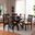 Baxton Studio Miela Modern And Contemporary Two Tone Dark Brown And Walnut Brown Finished Wood 7 Piece Dining Set