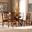 Baxton Studio Miela Modern And Contemporary Walnut Brown Finished Wood 7 Piece Dining Set