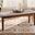Baxton Studio Teresa Modern and Contemporary Transitional Grey Fabric Upholstered and Walnut Brown Finished Wood Dining Bench