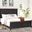 Bear Creek Brown Queen Bed