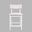 Beck Upholstered Split Back Counter Stool Set of 2 In White