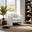 Bedale Accent Chair In White