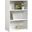 Beginnings 3-Shelf Bookcase In Soft White