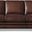 Belfast Leather Sofa In Caramel