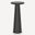 Bella Pedestal In Black Charcoal