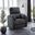 Belper Power Glider Recliner with Swivel In Dark Gray