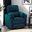 Belper Power Glider Recliner with Swivel In Dark Teal