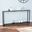 Bergen Narrow Metal Console Table In Black
